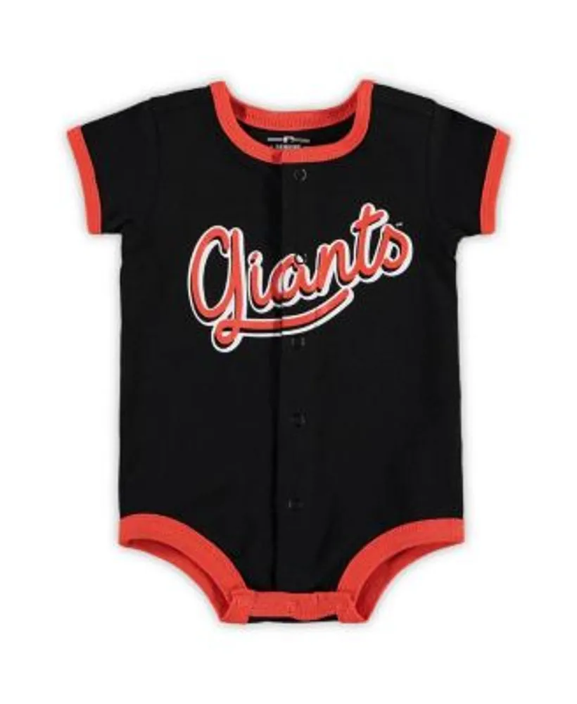 Outerstuff Newborn and Infant Boys and Girls Heather Gray Chicago Cubs  Extra Base Hit Raglan Full-Snap Romper