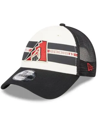 Lids Arizona Diamondbacks '47 Backhaul Foam Trucker Snapback Hat - Black