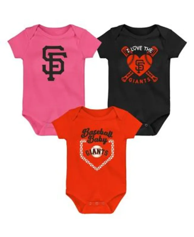 San Jose Giants Girls Pink I Love San Jose Giants Baseball T-Shirt 4T