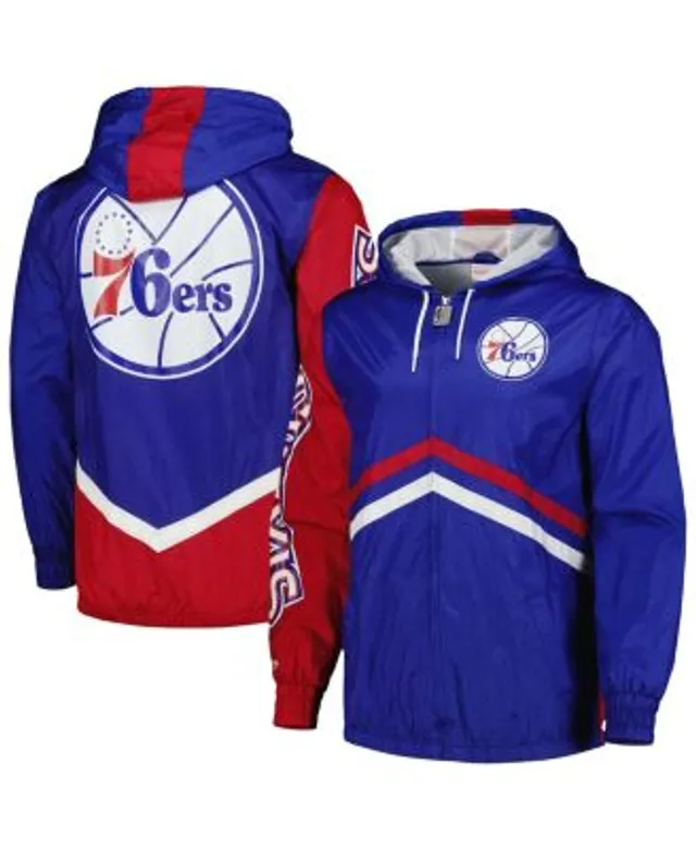 Mitchell & Ness Los Angeles Dodgers Undeniable Full Zip Windbreaker Jacket Royal Blue