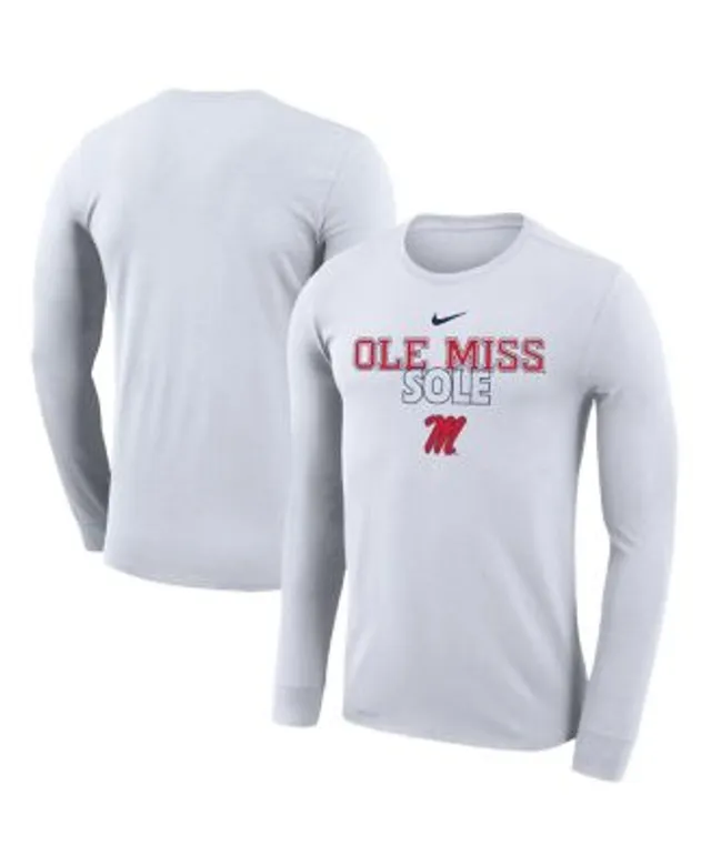 Men's Nike DK Metcalf Red Ole Miss Rebels Alumni Name & Number T-Shirt