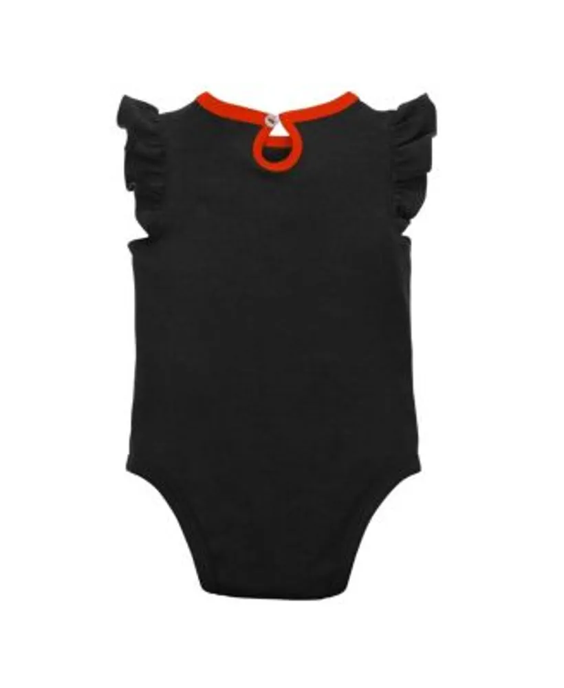 Outerstuff Newborn and Infant Boys and Girls Black, Orange