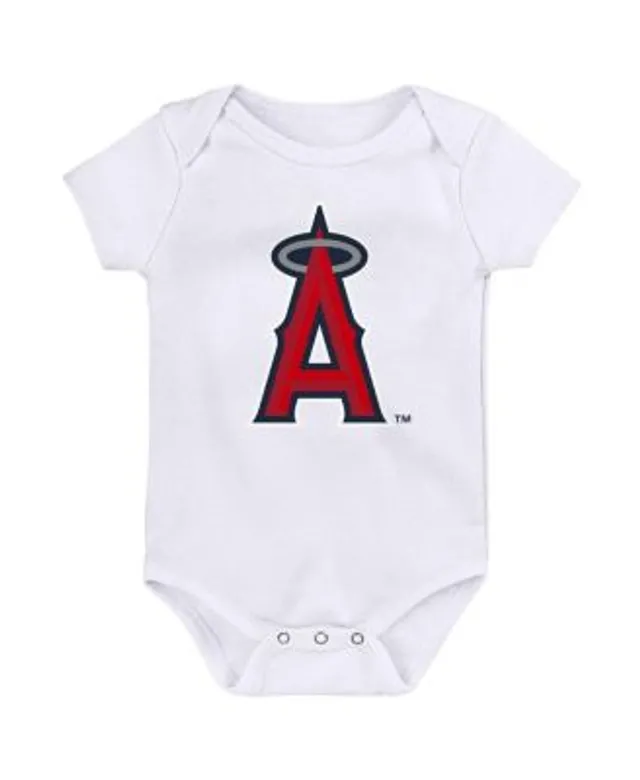 Outerstuff Infant Boys and Girls Red, Navy, White Atlanta Braves Minor  League Player Three-Pack Bodysuit Set