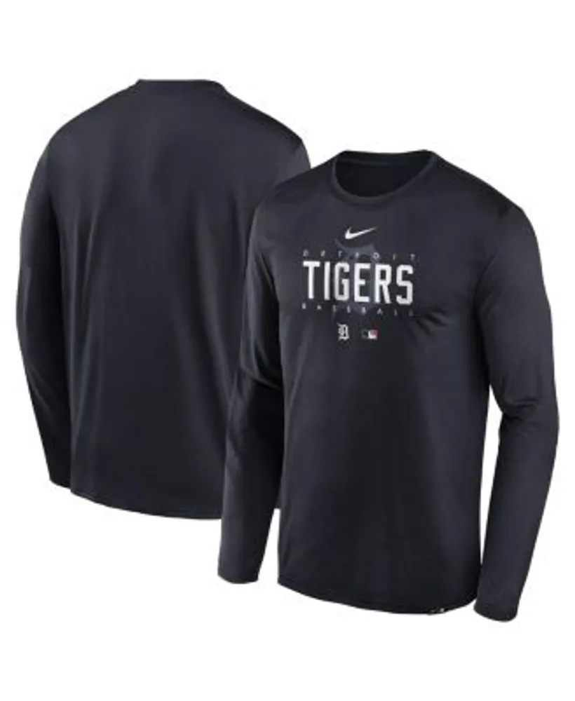 Men's Nike Navy Detroit Tigers Large Logo Legend Performance T-Shirt Size: Small
