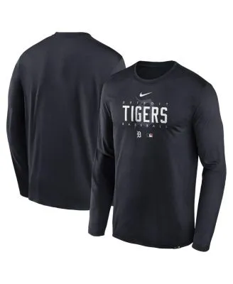 Men's Nike Navy Detroit Tigers Alternate Authentic Logo Team Jersey