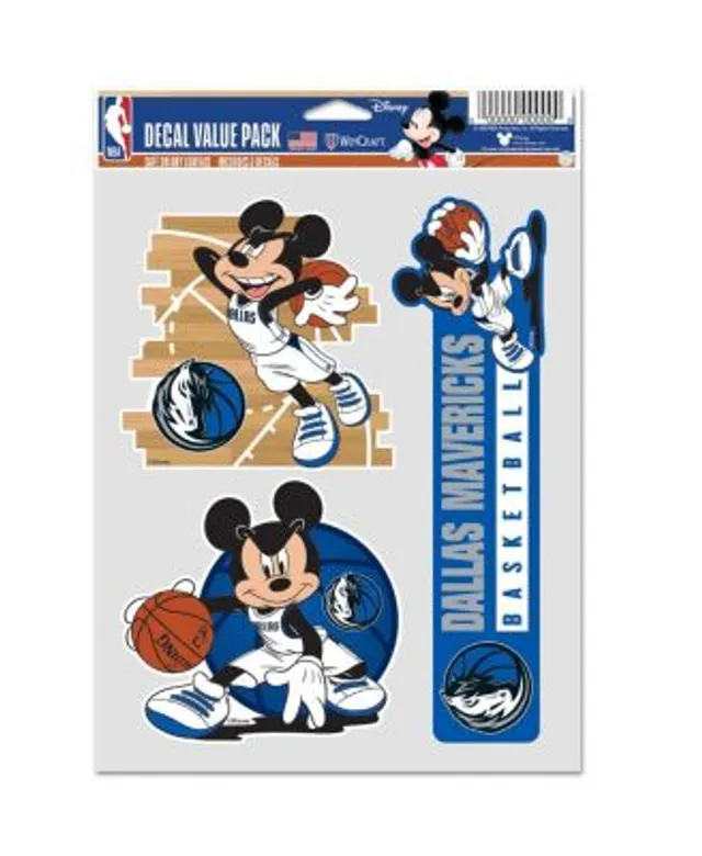 WinCraft Tampa Bay Rays Disney Mickey Mouse Team 3-Pack Decal Set