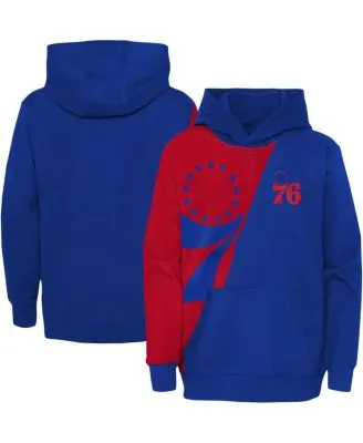 Philadelphia 76ers Nike Youth Courtside Showtime Performance Full-Zip Hoodie  - Royal