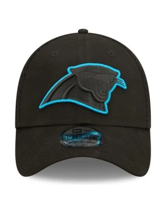 New Era Men's New Era Blue Carolina Panthers Core Classic Cuffed Knit Hat