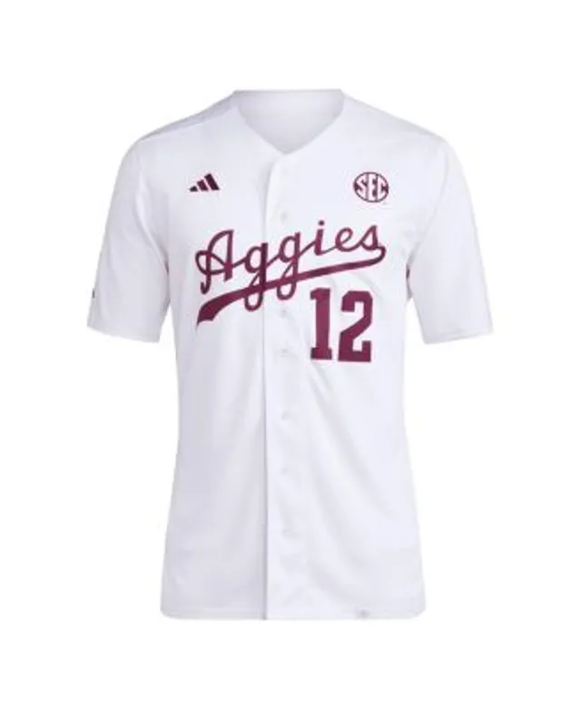 Men's adidas Maroon Texas A&M Aggies Replica Baseball Jersey