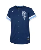 Kansas City Royals Nike 2022 City Connect Replica Jersey - Navy