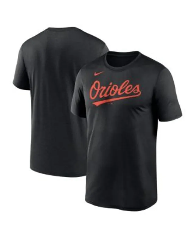 Nike Women's Baltimore Orioles Black Team T-Shirt