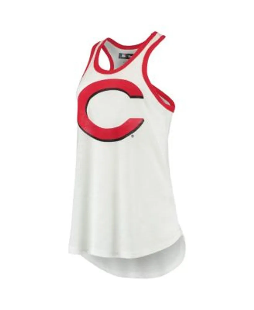 Women's Los Angeles Dodgers G-III 4Her by Carl Banks White Logo Opening Day  Tank Top