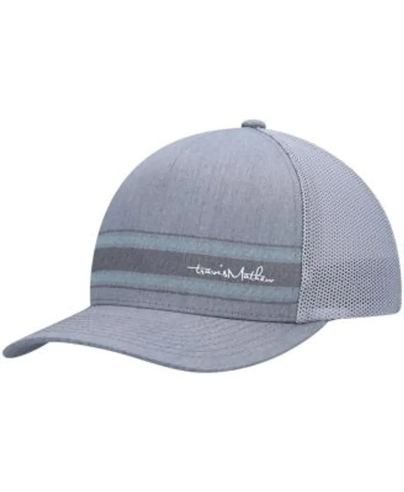 Travis Mathew Men's Heathered Gray Speed Boat Snapback Hat