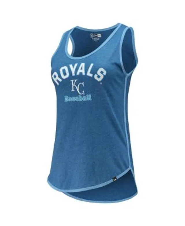 New Era Women's Detroit Tigers Navy Throwback Tank Top