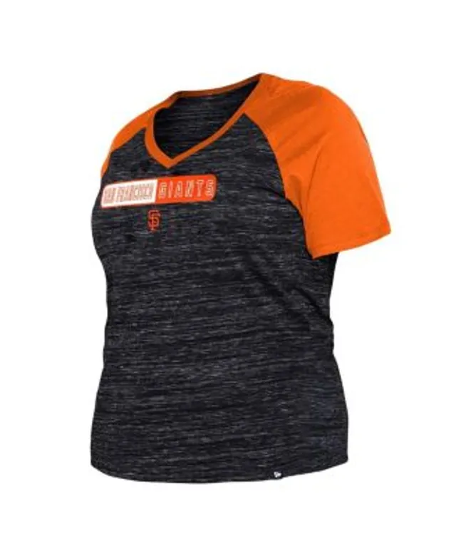 San Francisco Giants 5th & Ocean by New Era Women's Spring Training Logo  Tri-Blend T-Shirt - Heathered Gray