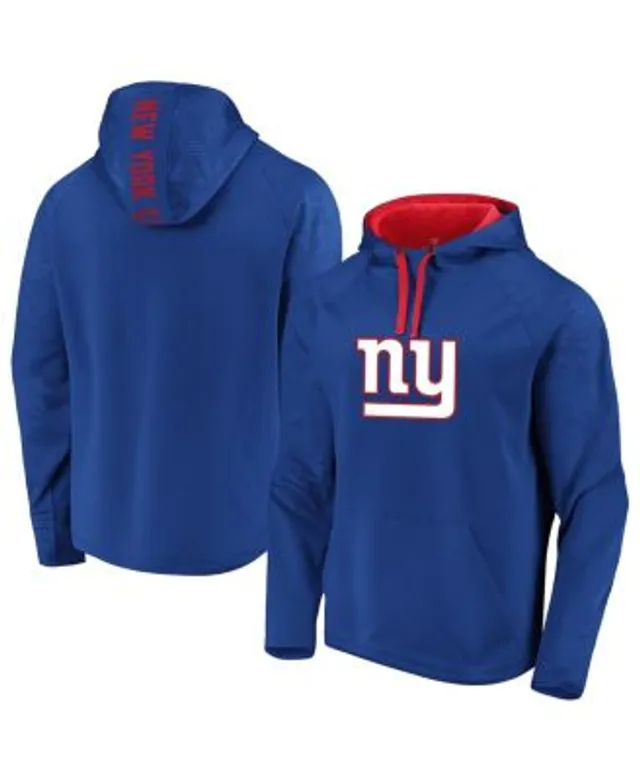 Men's Fanatics Branded Heather Charcoal New York Giants Camo Pullover Hoodie