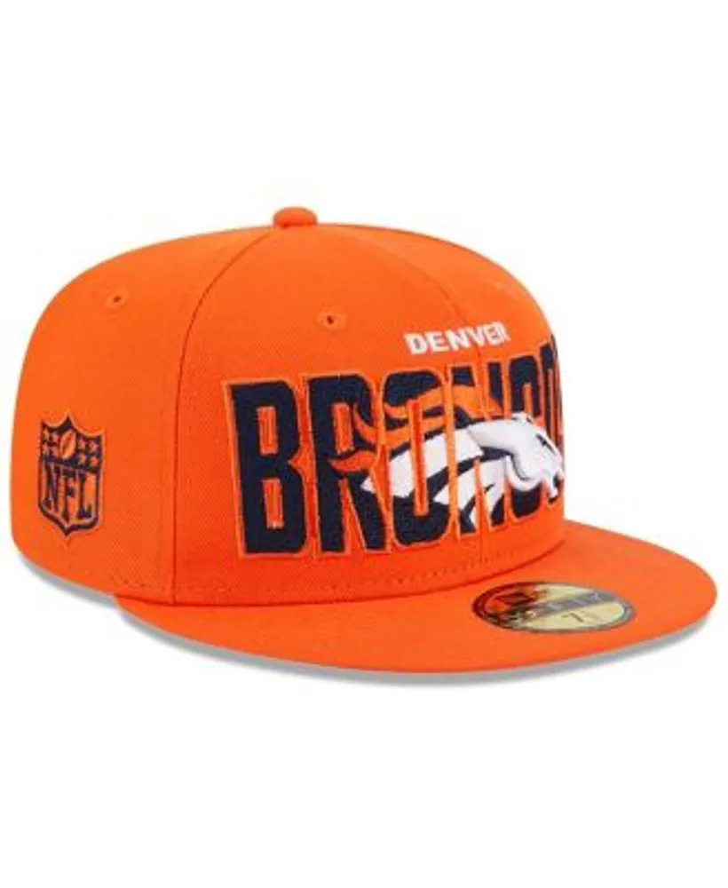 Denver Broncos 2022 NFL DRAFT Black-Navy Fitted Hat