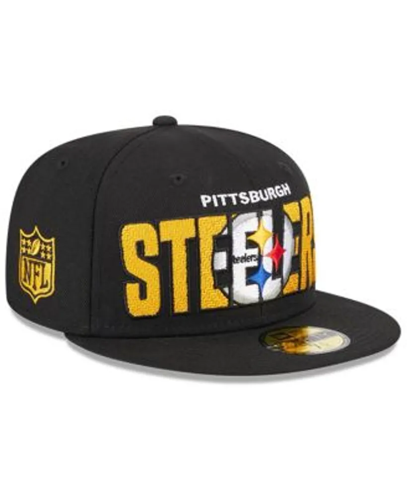 Steelers New Era 59FIFTY Low Profile 2023 Draft Hat - 7 1/2