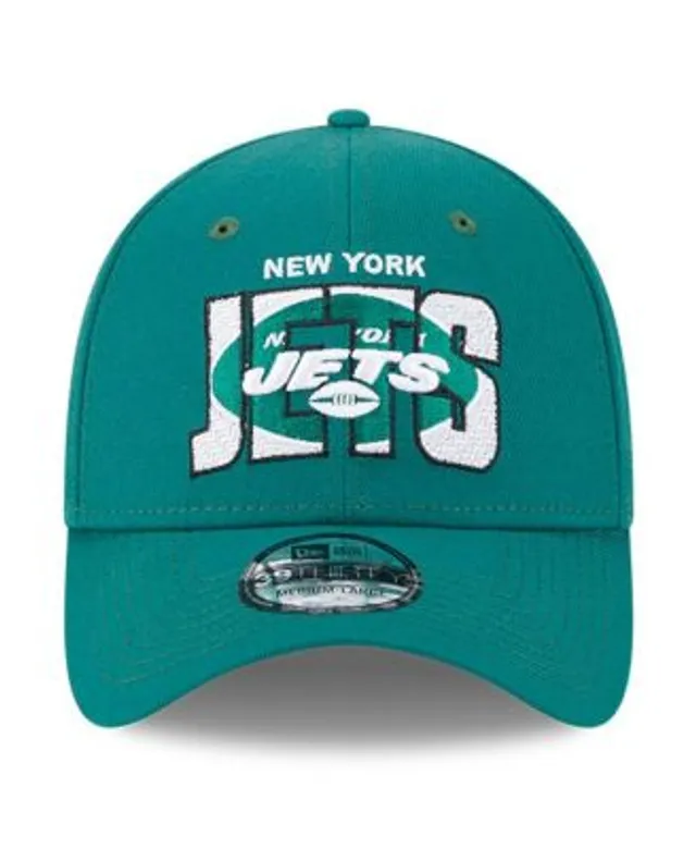 New York Jets 2021 NFL TRUCKER DRAFT Fitted Hat by New Era