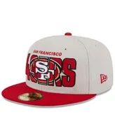 New Era Scarlet San Francisco 49ers 2023 NFL Draft 9FORTY Adjustable Hat