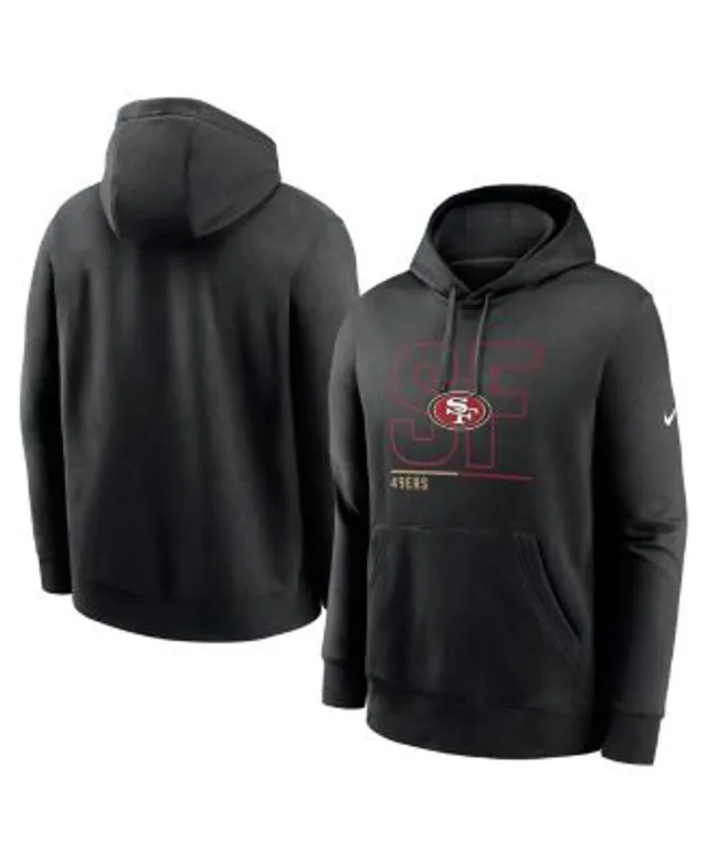 Nike Men's Black San Francisco 49ers City Code Club Fleece Pullover Hoodie