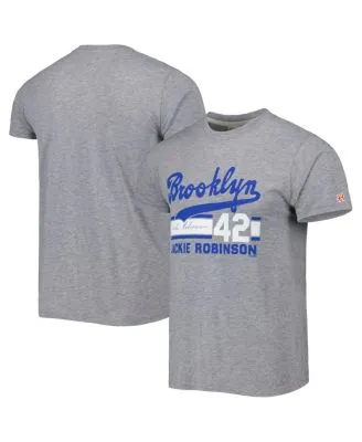 Men’s Nike Jackie Robinson Brooklyn Dodgers Cooperstown Collection Name &  Number Royal T-Shirt
