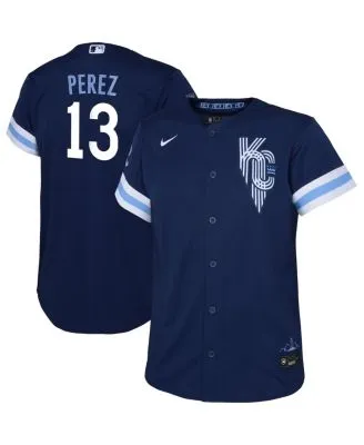 Youth Nike Navy Kansas City Royals 2022 City Connect Replica Jersey, S