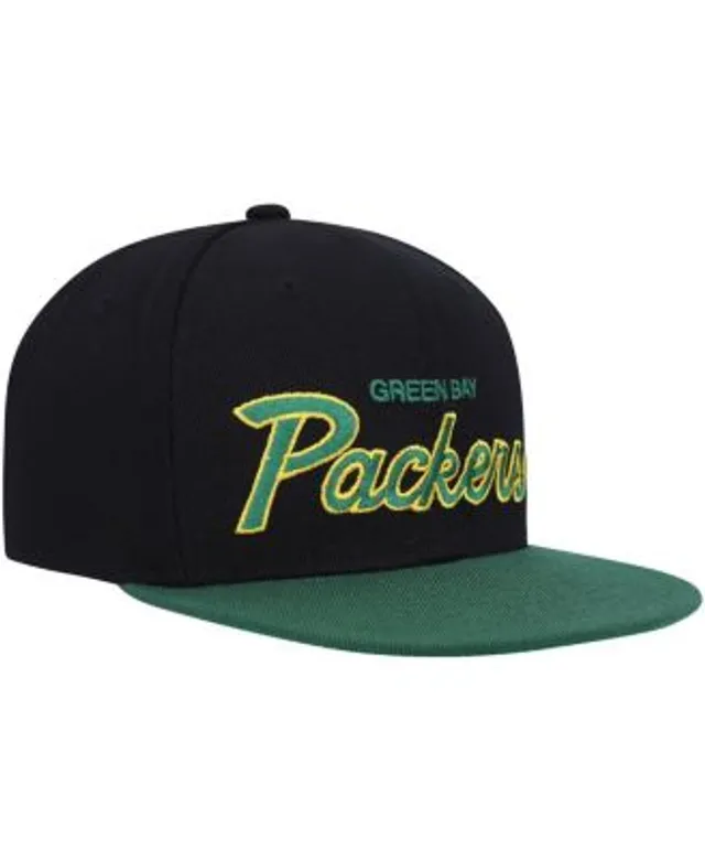 Youth Green Green Bay Packers Core Lockup Snapback Hat