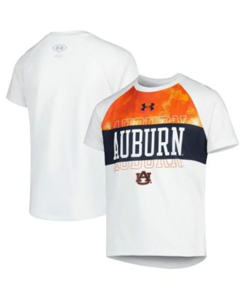 Auburn Tigers Under Armour Baseball Icon Raglan Performance T