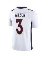 Men's Nike Russell Wilson Orange Denver Broncos Game Jersey Size: Small