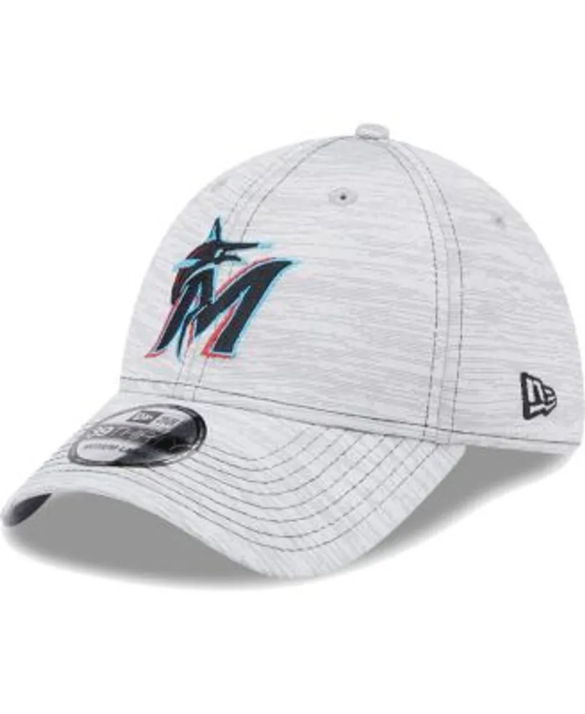 New Era Miami Marlins Logo Orange Baseball Cap Dad Hat