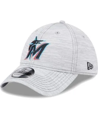 Miami Marlins New Era Team Neo 39THIRTY Flex Hat - Black