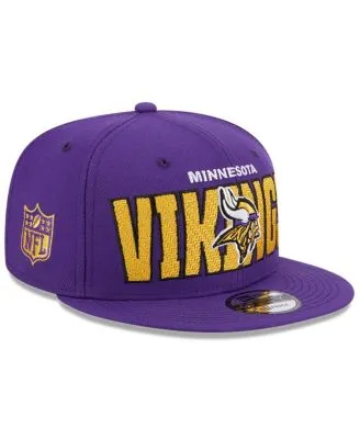 Hat { Sota } Minnesota Vikings. Purple and Gold • Adjustable Snapback • Unisex