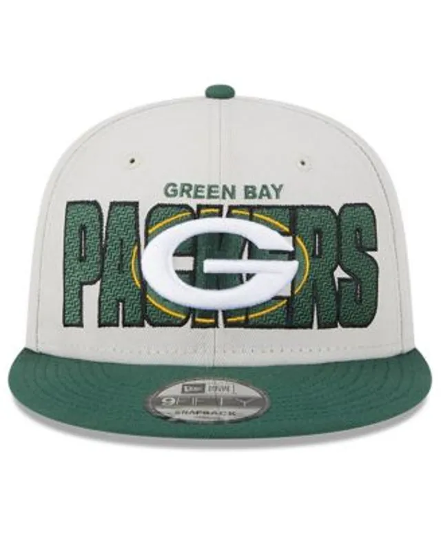 New Era Youth Boys and Girls Stone, Green Green Bay Packers 2023 NFL Draft  9FIFTY Snapback Adjustable Hat