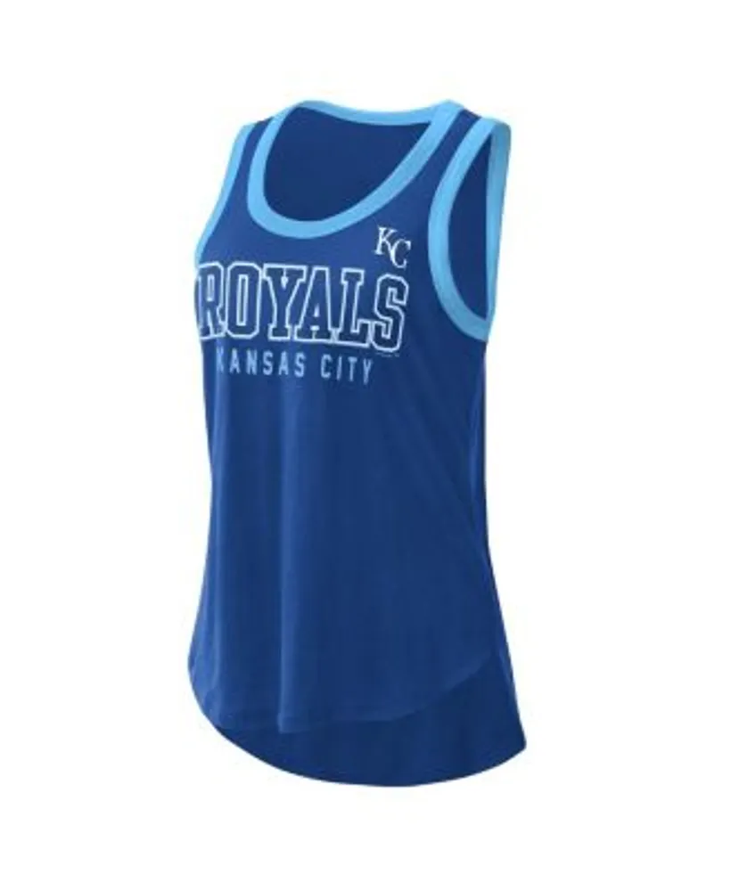 G-III 4Her by Carl Banks Women's Royal Kansas City Royals Clubhouse Tank  Top