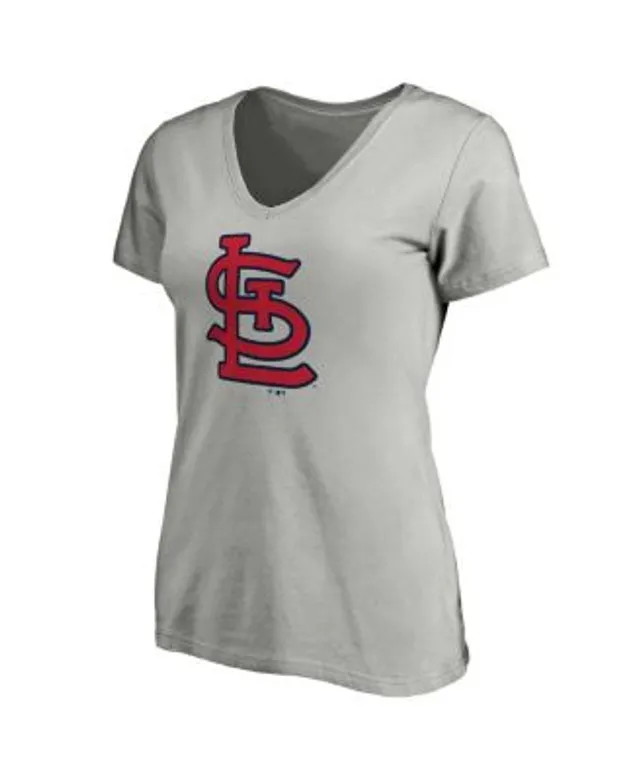 Fanatics St. Louis Cardinals Scoop Neck Pinstripe Shirt Women's L