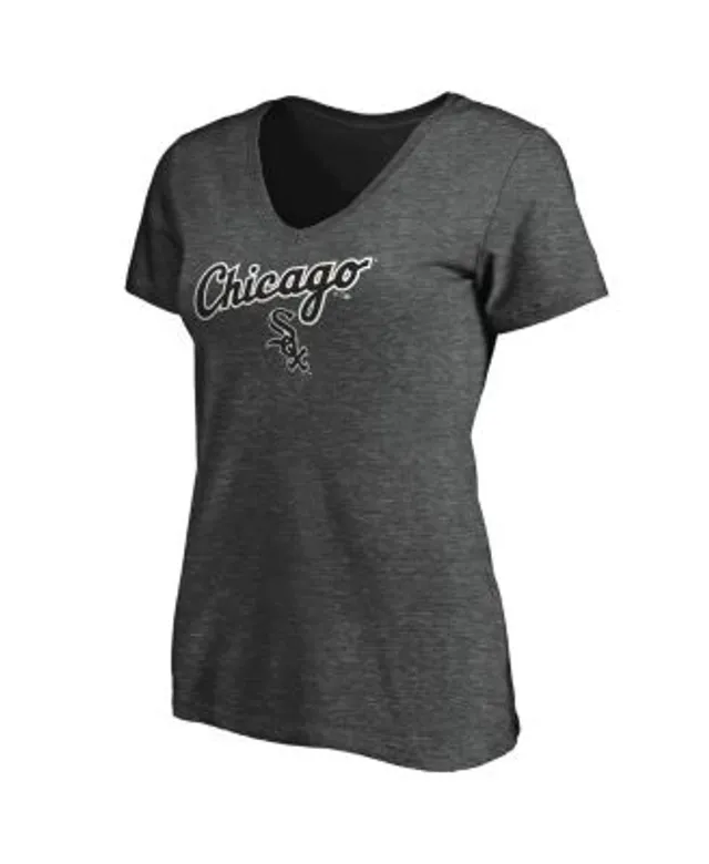 Women's Fanatics Branded Heathered Charcoal Chicago White Sox