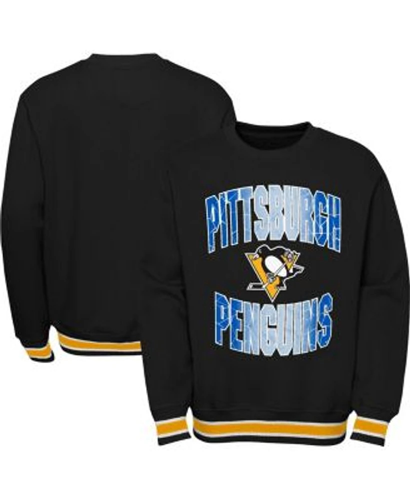 Outerstuff Youth Boys and Girls Black Pittsburgh Penguins Classic Blueliner  Pullover Sweatshirt | Hawthorn Mall
