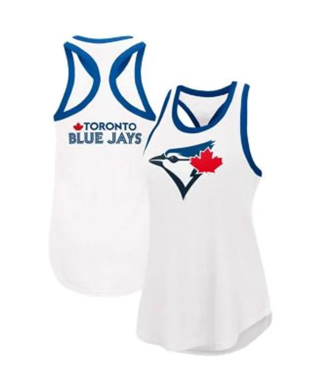Toronto Blue Jays Soft as a Grape Women's Plus Size High Neck Tri-Blend  Tank Top - Royal