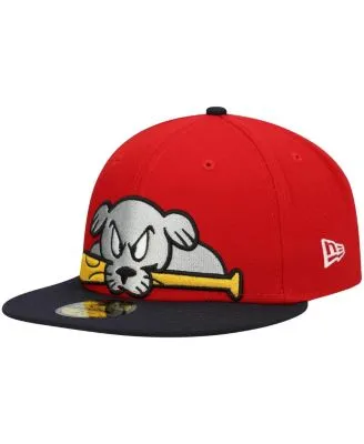 New Era Men's New Era Red Memphis Redbirds Authentic Collection Team  Alternate 59FIFTY Fitted Hat