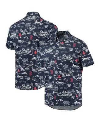 Atlanta Braves Reyn Spooner Kekai Performance Button-Up Shirt - Red