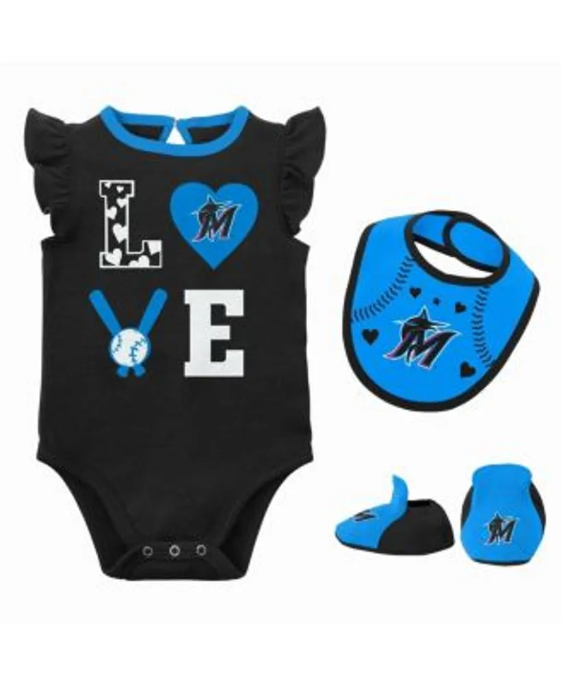 Newborn & Infant Baltimore Orioles Black/Orange/Heathered Gray Game Time Three-Piece Bodysuit Set