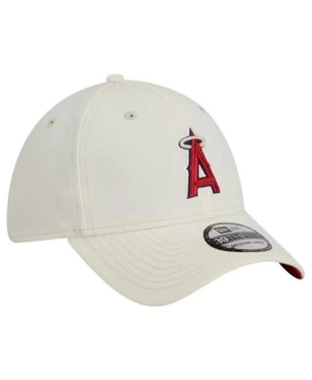 New Era Men's Los Angeles Angels 39Thirty Classic Red Stretch Fit Hat