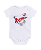 Girls Newborn & Infant St. Louis Cardinals Red/Heather Gray Little Fan  Two-Pack Bodysuit Set