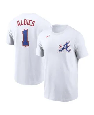 Nike Atlanta Braves Medium Dri-fit Tee Shirt