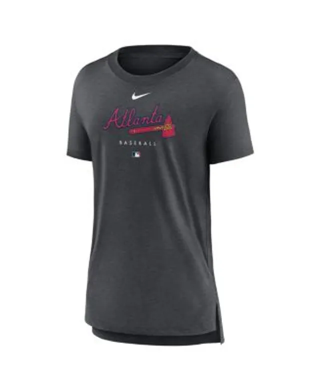 Nike Next Up (MLB Atlanta Braves) Women's 3/4-Sleeve Top.