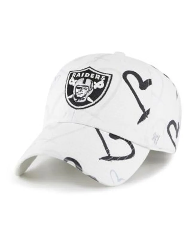 Men's Las Vegas Raiders '47 Black Clean Up Visor