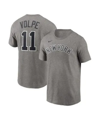 Men's New York Yankees Nike Navy Dri-Fit Fade Henley T-Shirt