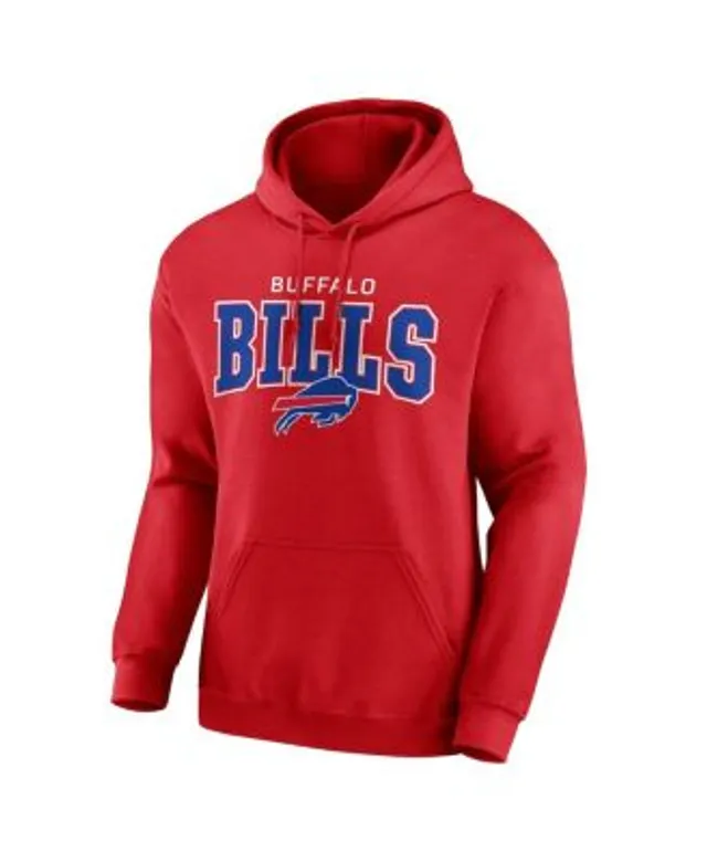 Fanatics Men's Branded Red Buffalo Bills Continued Dynasty Pullover Hoodie