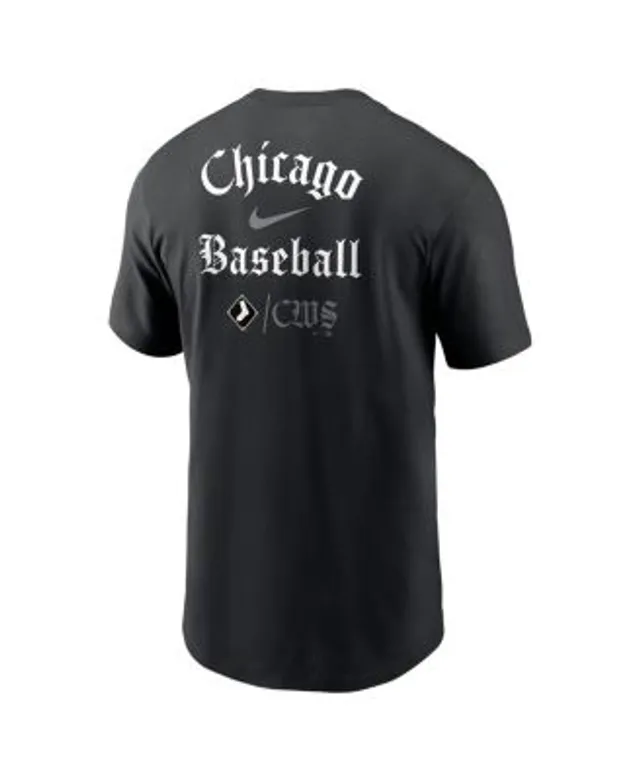 Chicago White Sox Script Logo Tee - Black